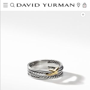 David Yurman X Crossover Ring
